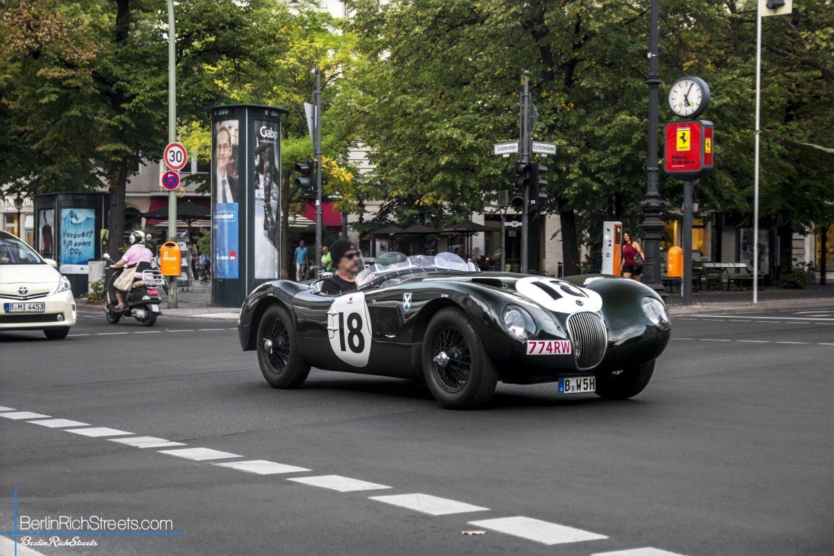 Jaguar XK 120 C spotted in Berlin — BerlinRichStreets