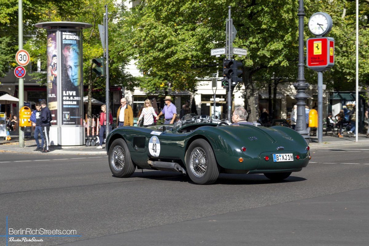 Jaguar XK 120 C spotted in Berlin — BerlinRichStreets