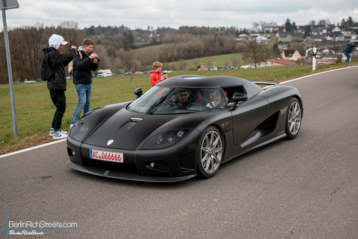 Koenigsegg CCXR spotted in Nürburg — BerlinRichStreets