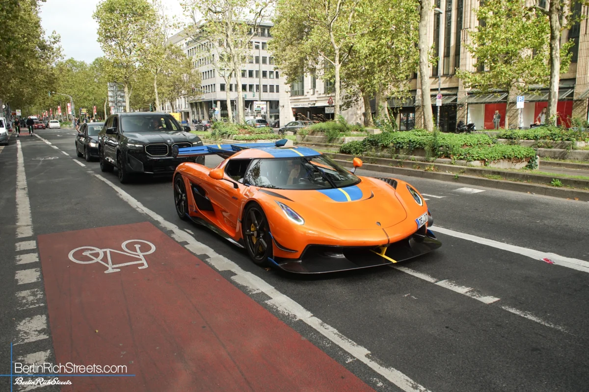 Koenigsegg Jesko Attack spotted in Düsseldorf — BerlinRichStreets