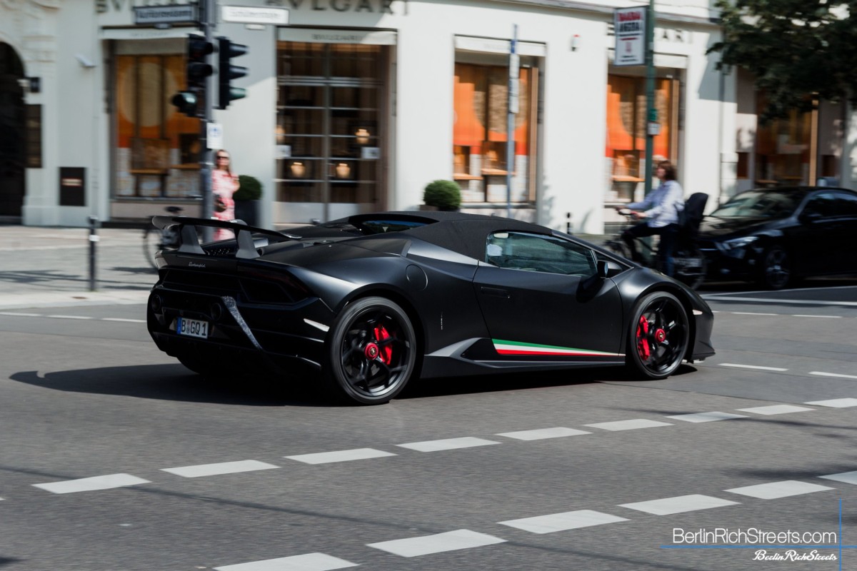 Lamborghini Huracán LP640-4 Performante Spyder spotted in Berlin — BerlinRichStreets
