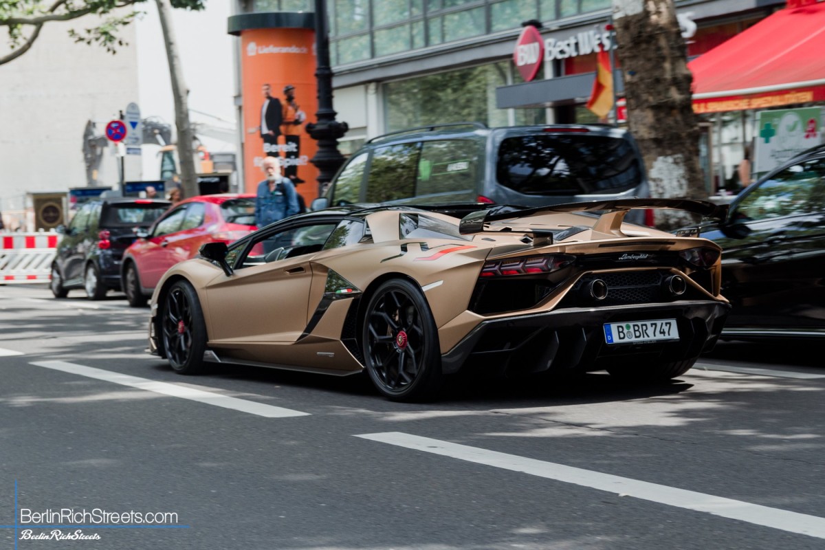 Lamborghini Aventador LP770-4 SVJ Roadster spotted in Berlin — BerlinRichStreets