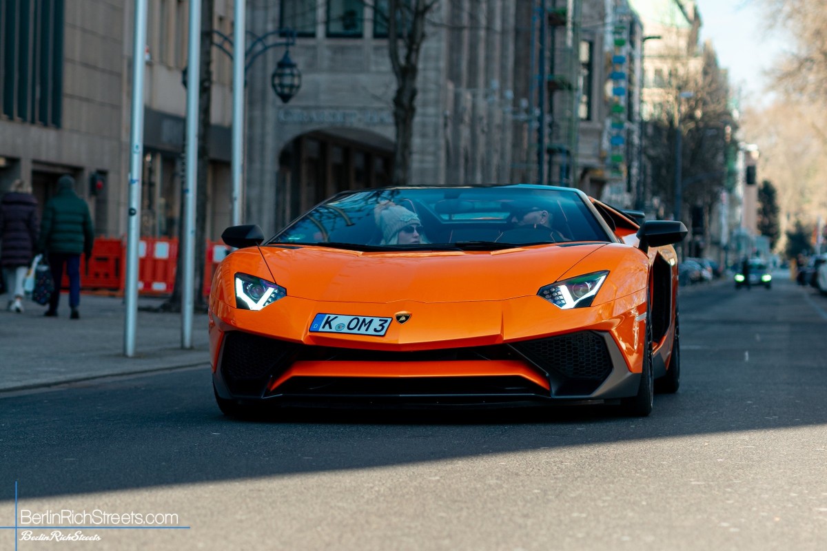 Lamborghini Aventador LP750-4 Super Veloce Roadster spotted in Düsseldorf — BerlinRichStreets