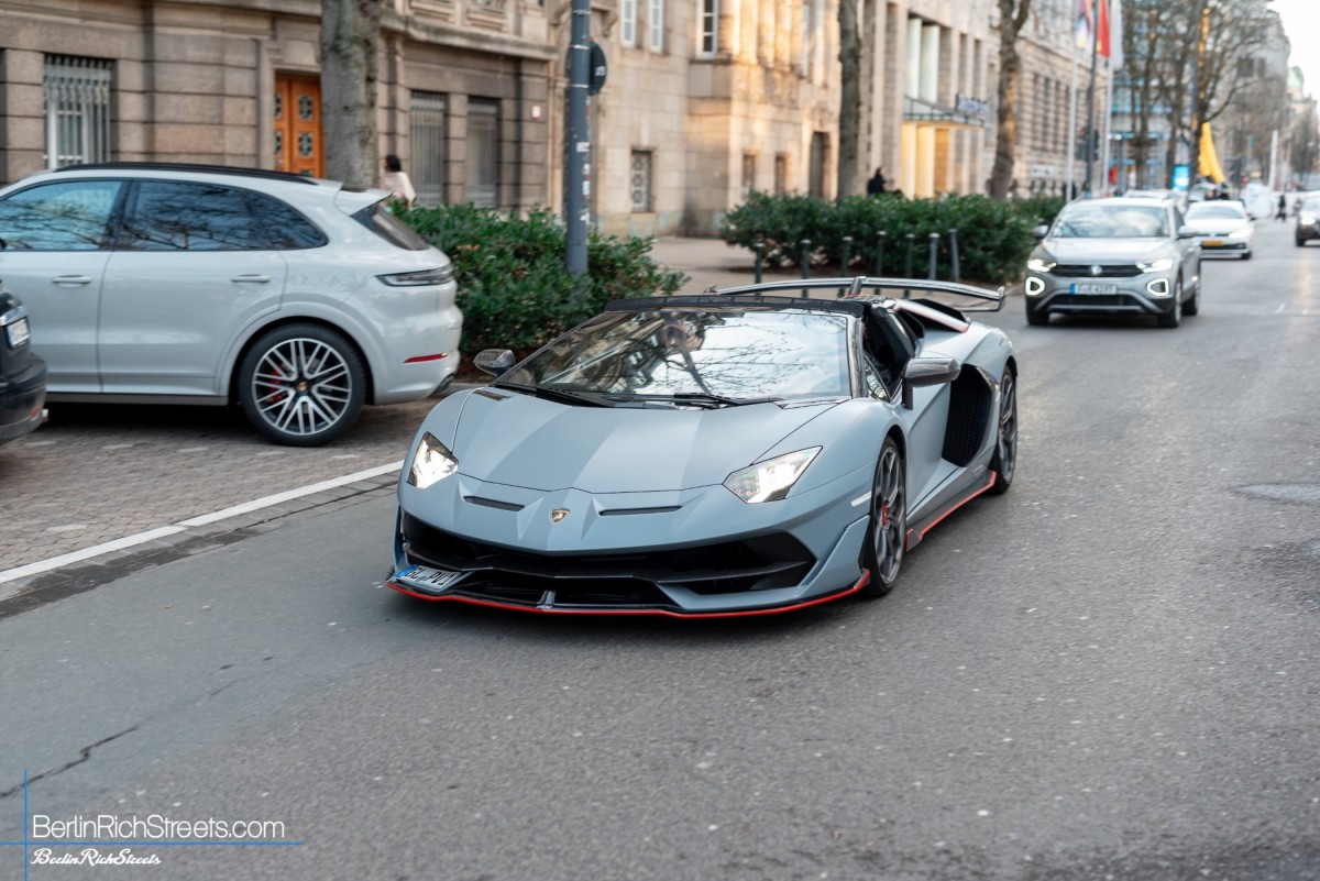 Lamborghini Aventador LP770-4 SVJ Roadster spotted in Düsseldorf — BerlinRichStreets