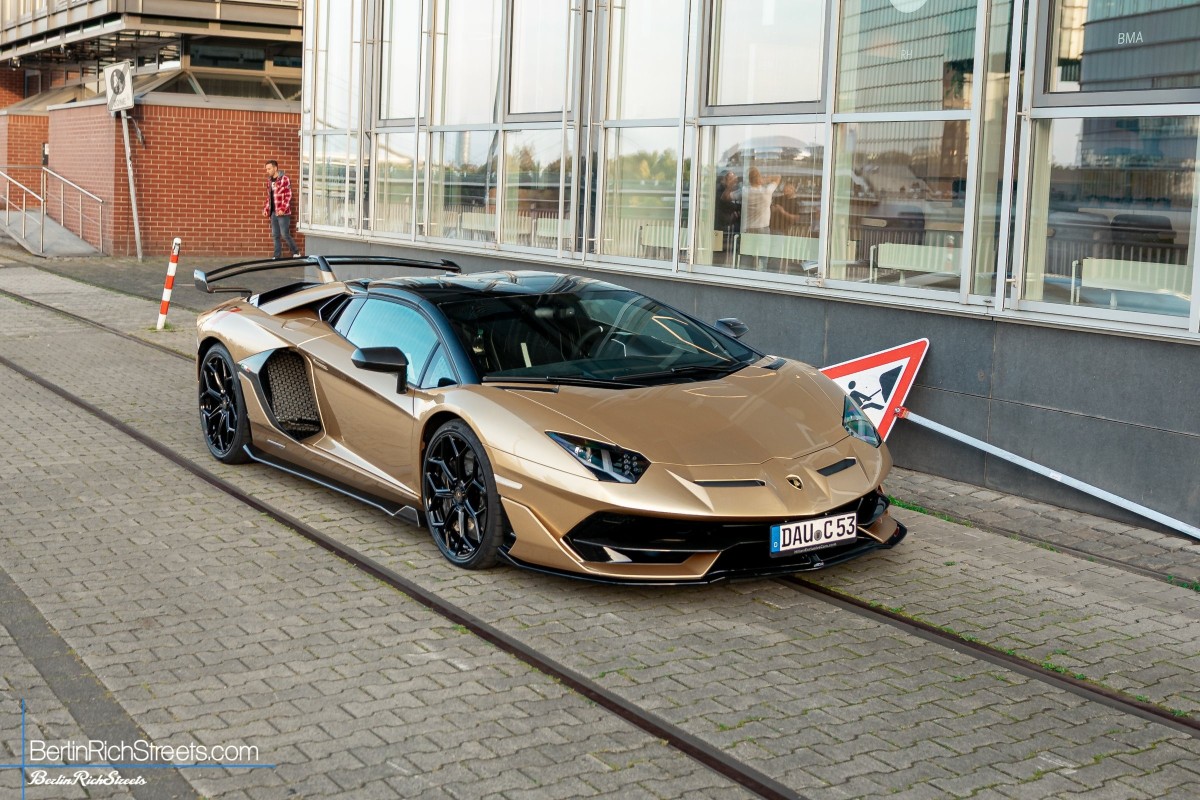 Lamborghini Aventador LP770-4 SVJ Roadster spotted in Düsseldorf — BerlinRichStreets