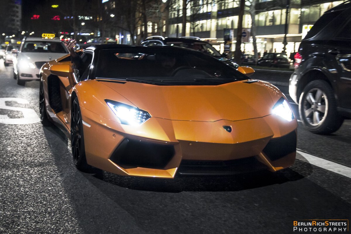 Lamborghini Aventador LP700-4 Roadster spotted in Berlin — BerlinRichStreets