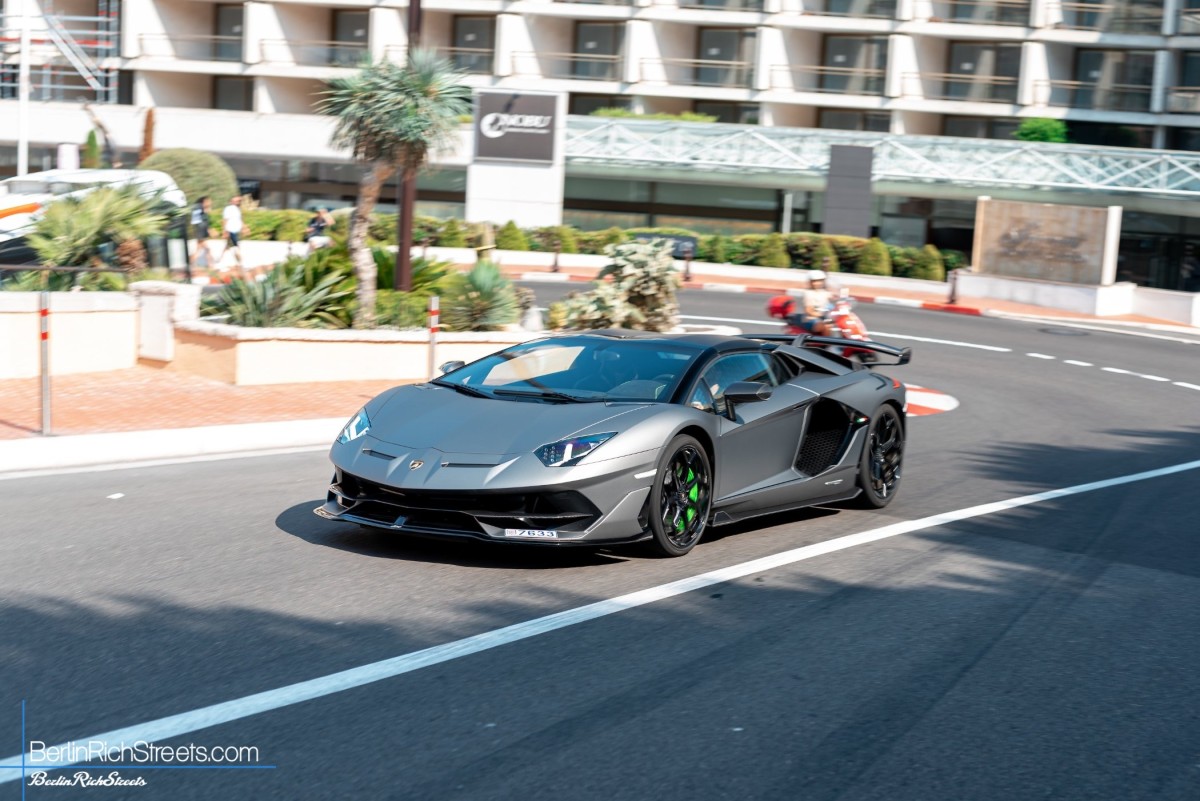 Lamborghini Aventador LP770-4 SVJ Roadster spotted in Monaco — BerlinRichStreets