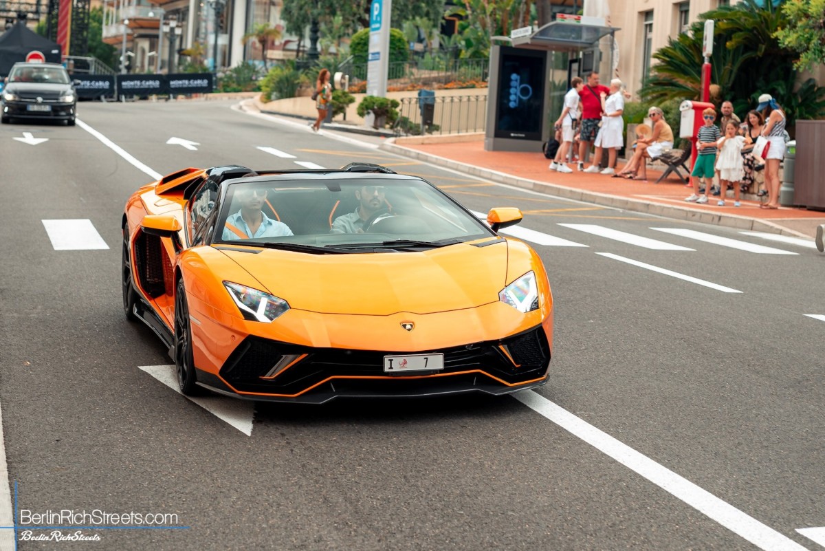 Lamborghini Aventador LP780-4 Ultimae Roadster spotted in Monaco — BerlinRichStreets