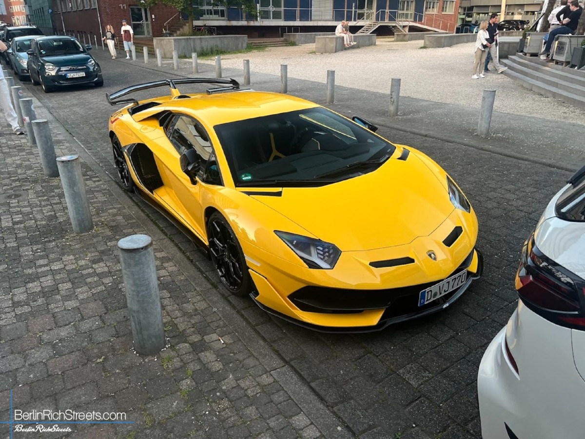 Lamborghini Aventador LP770-4 SVJ spotted in Düsseldorf — BerlinRichStreets