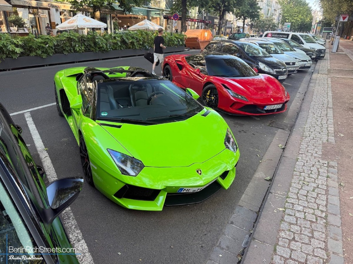 Lamborghini Aventador LP700-4 Roadster spotted in Düsseldorf — BerlinRichStreets