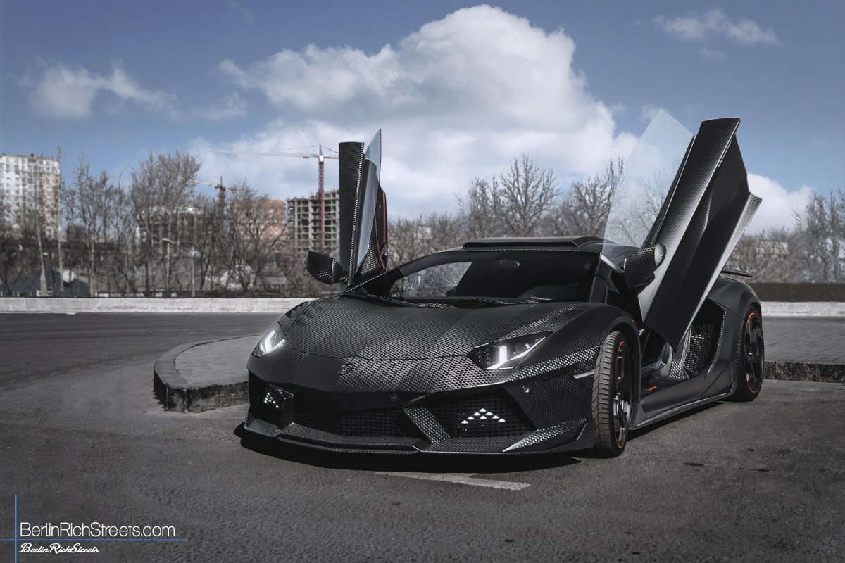 Lamborghini Aventador 'MANSORY Carbonado' LP1200-4 spotted in Moscow — BerlinRichStreets