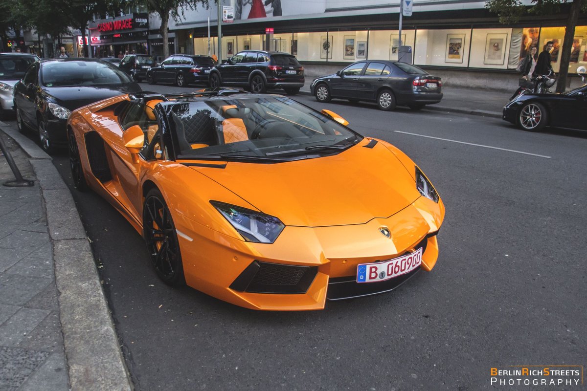 Lamborghini Aventador LP700-4 Roadster spotted in Berlin — BerlinRichStreets