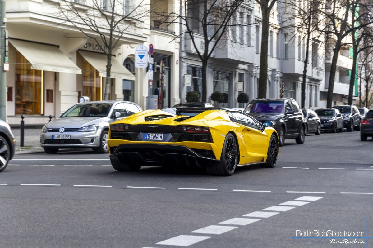 Lamborghini Aventador S LP740-4 Roadster spotted in Berlin — BerlinRichStreets