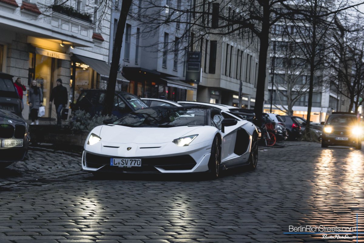 Lamborghini Aventador LP770-4 SVJ Roadster spotted in Berlin — BerlinRichStreets
