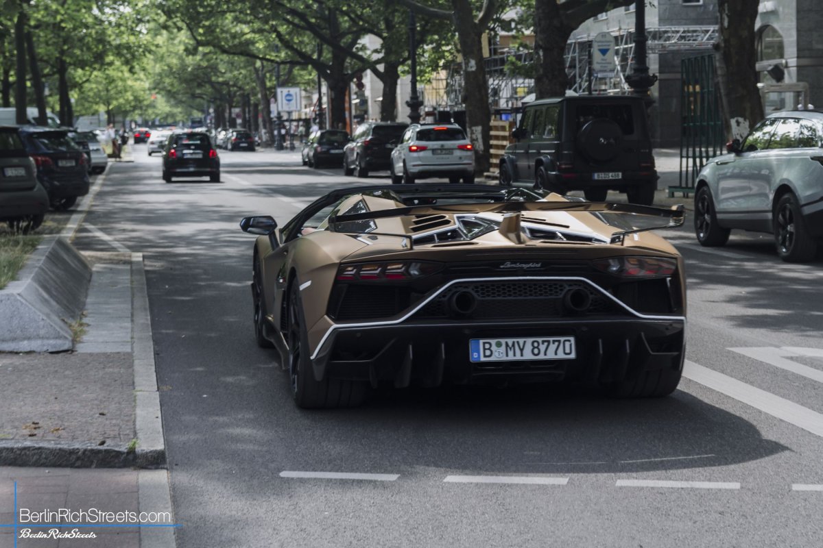 Lamborghini Aventador LP770-4 SVJ Roadster spotted in Berlin — BerlinRichStreets