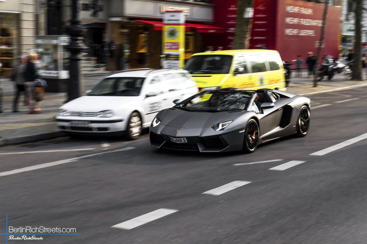Lamborghini Aventador LP700-4 Roadster spotted in Berlin — BerlinRichStreets