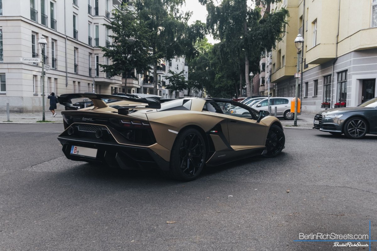 Lamborghini Aventador LP770-4 SVJ Roadster spotted in Berlin — BerlinRichStreets