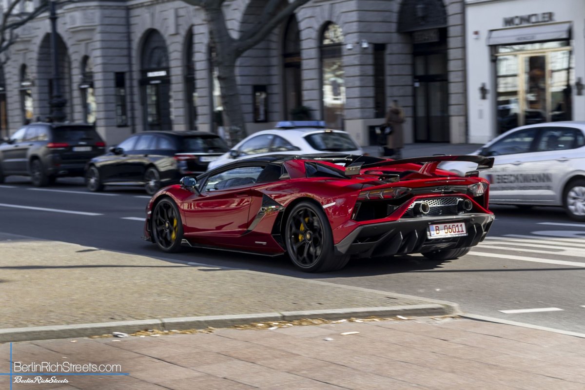 Lamborghini Aventador LP770-4 SVJ Roadster spotted in Berlin — BerlinRichStreets