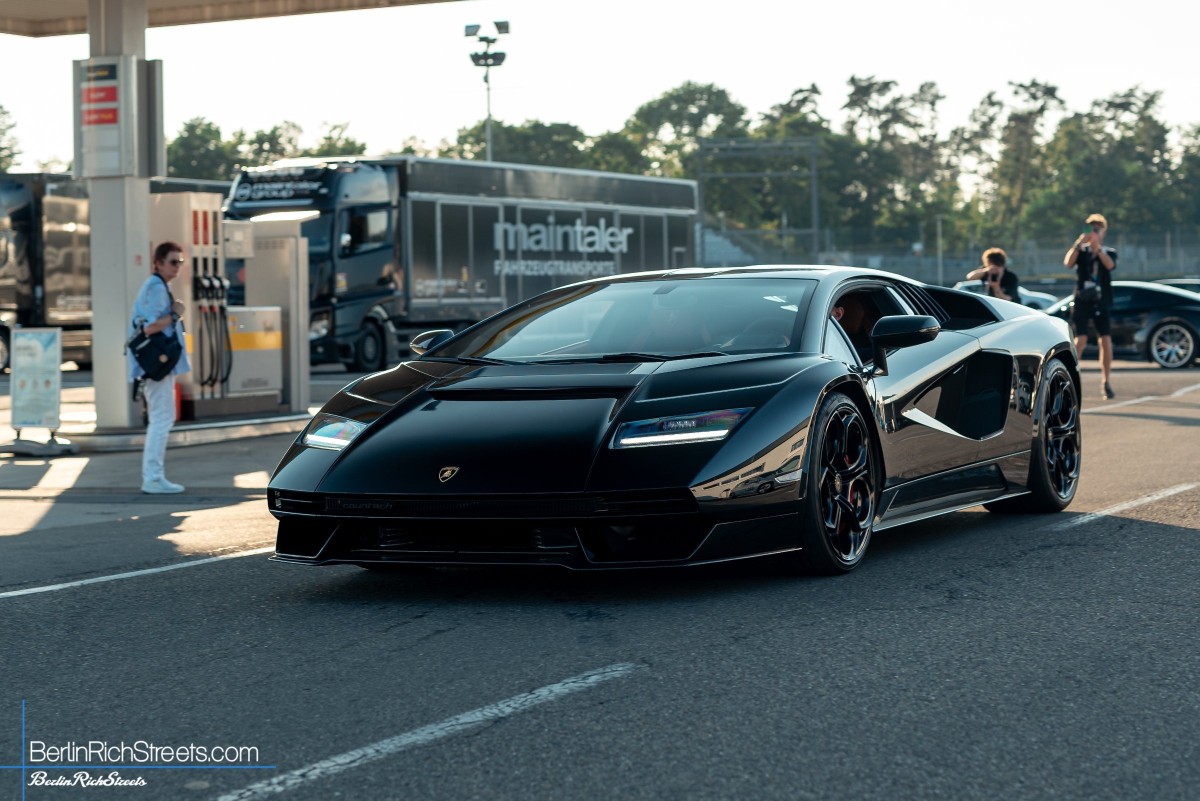 Lamborghini Countach LPI-800 spotted in Hockenheim — BerlinRichStreets