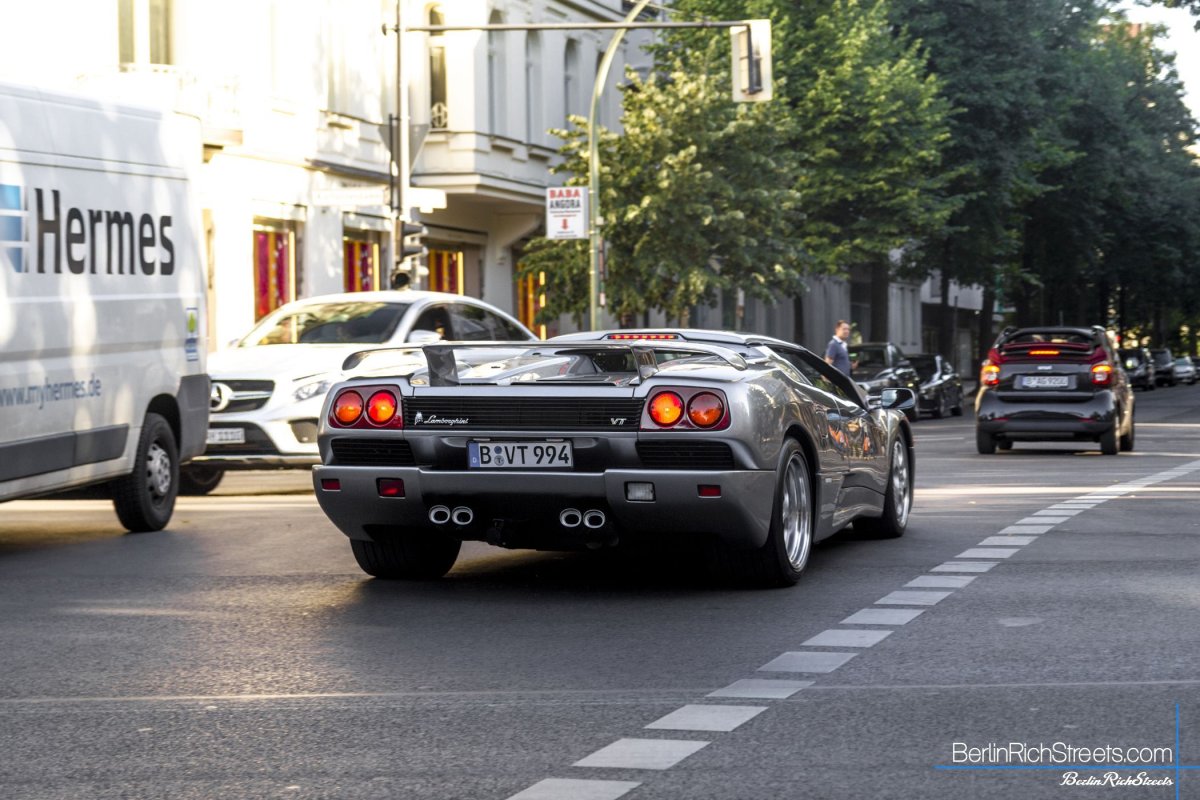 Lamborghini Diablo VT Roadster spotted in Berlin — BerlinRichStreets