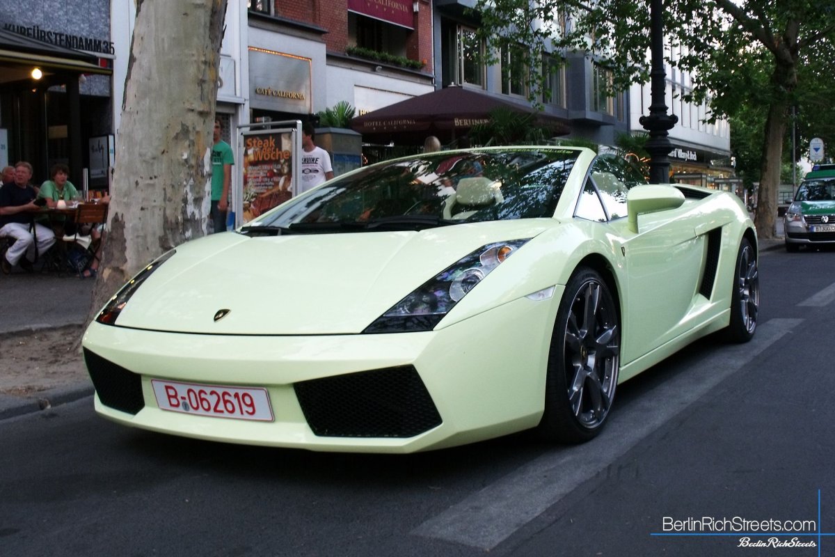 Lamborghini Gallardo Spyder spotted in Berlin — BerlinRichStreets