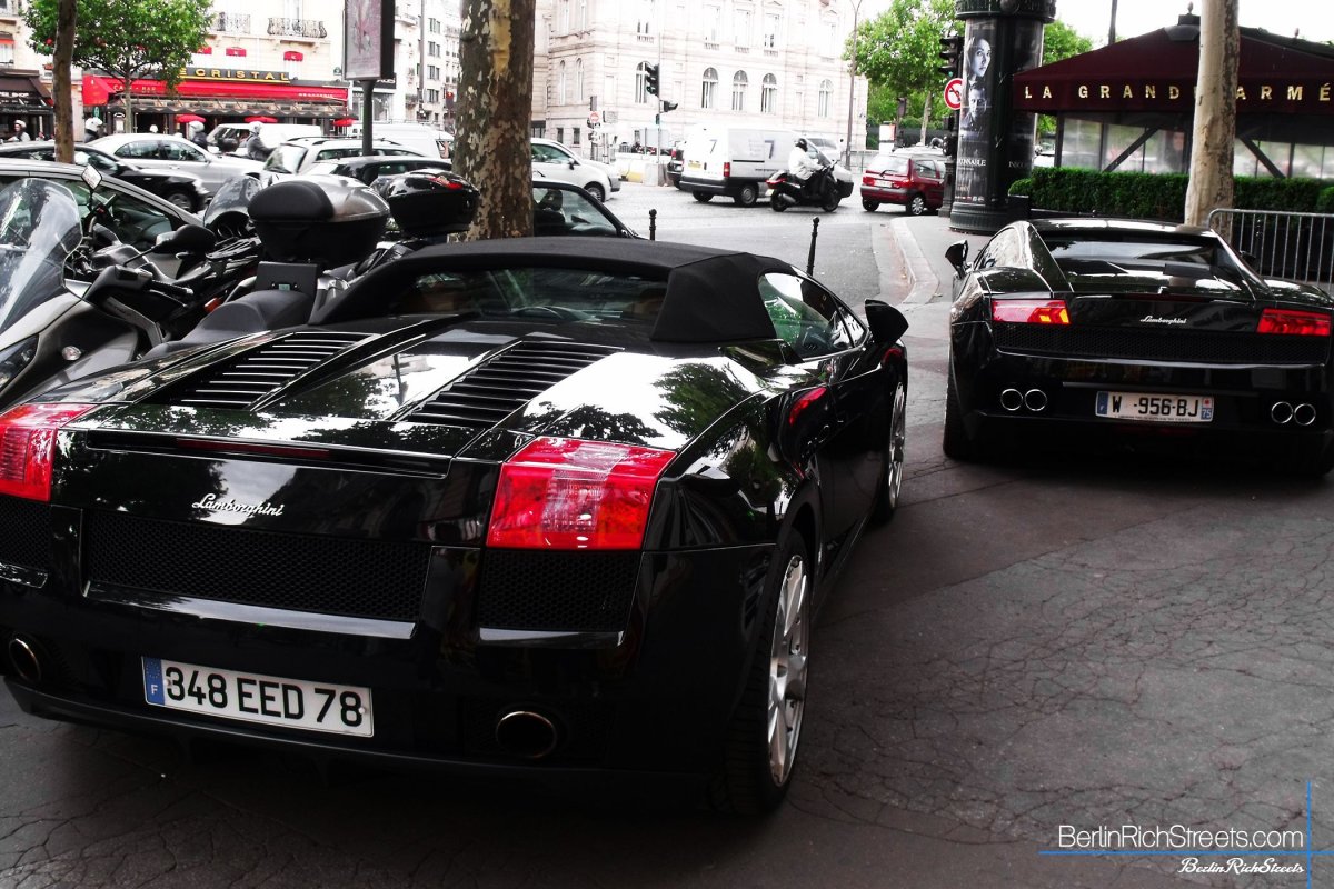 Lamborghini Gallardo Spyder spotted in Paris — BerlinRichStreets