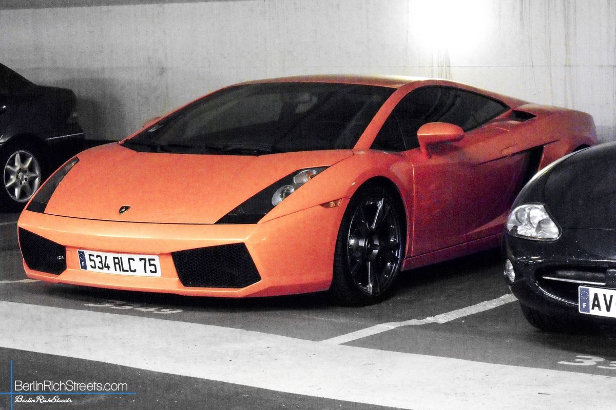 Lamborghini Gallardo spotted in Paris — BerlinRichStreets