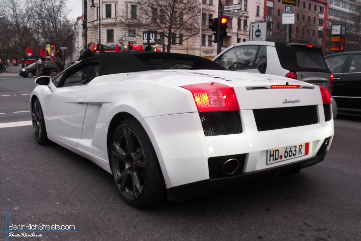 Lamborghini Gallardo Spyder spotted in Berlin — BerlinRichStreets