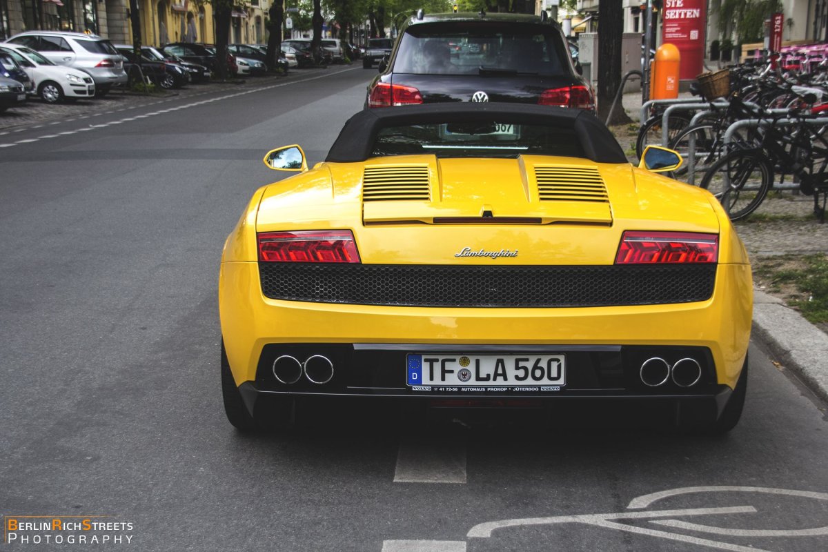 Lamborghini Gallardo LP560-4 Spyder spotted in Berlin — BerlinRichStreets