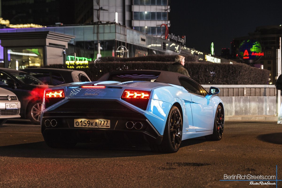 Lamborghini Gallardo LP560-4 Spyder (2013) spotted in Moscow — BerlinRichStreets