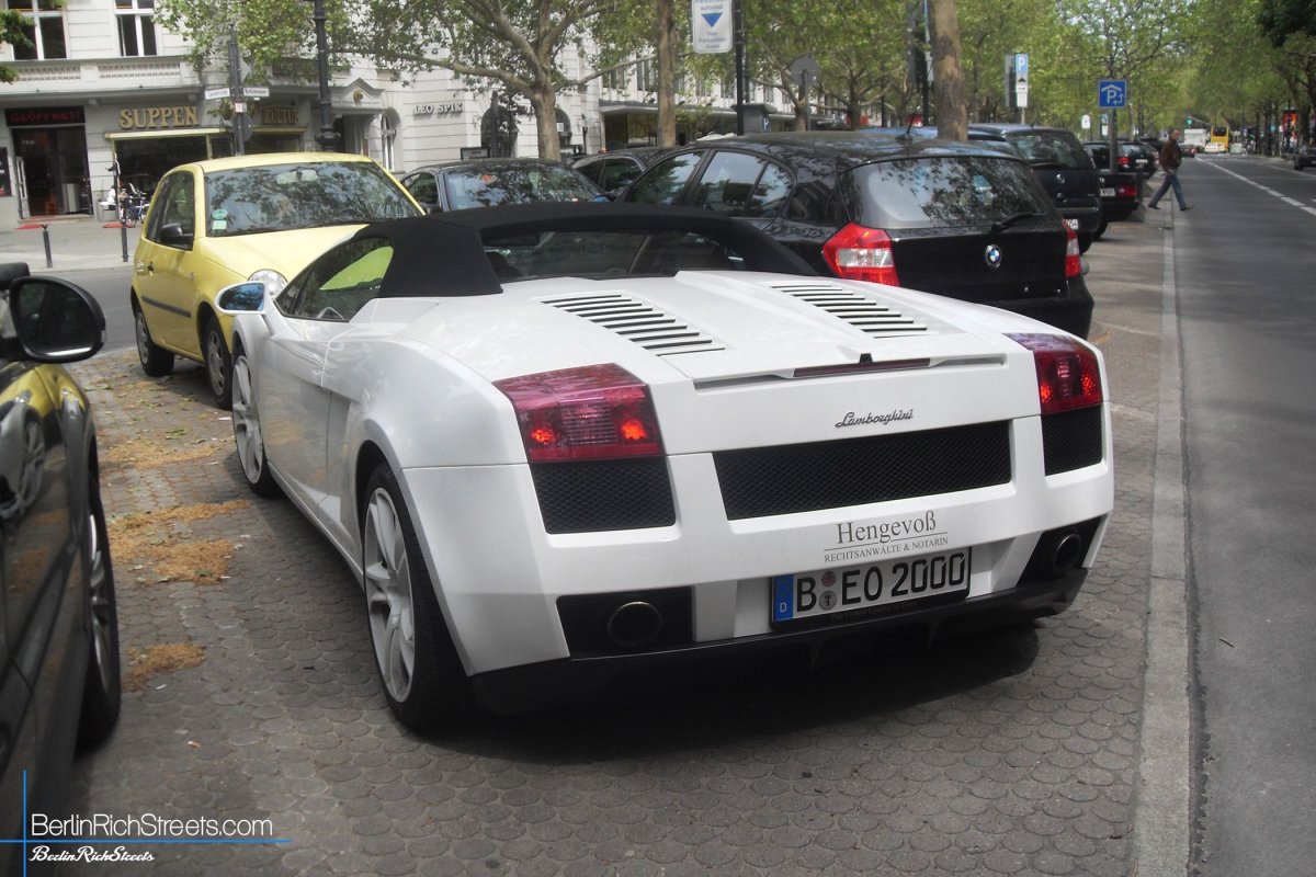 Lamborghini Gallardo Spyder spotted in Berlin — BerlinRichStreets