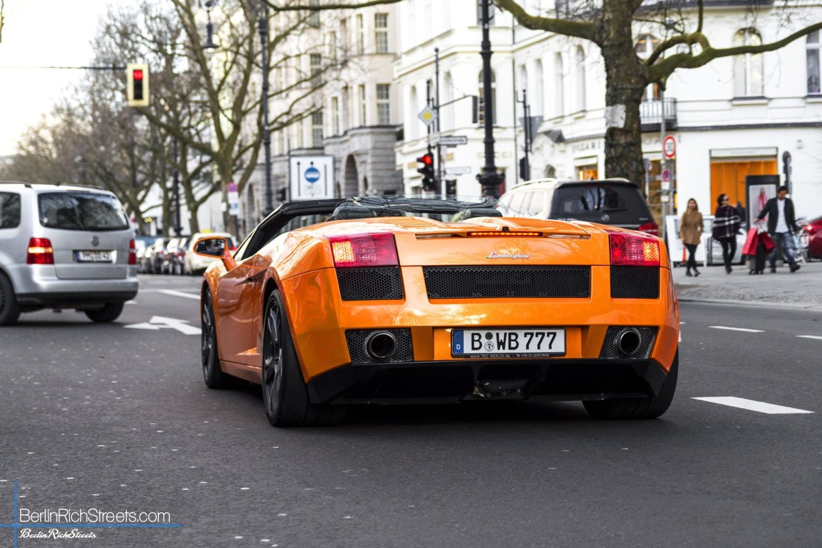 Lamborghini Gallardo Spyder spotted in Berlin — BerlinRichStreets