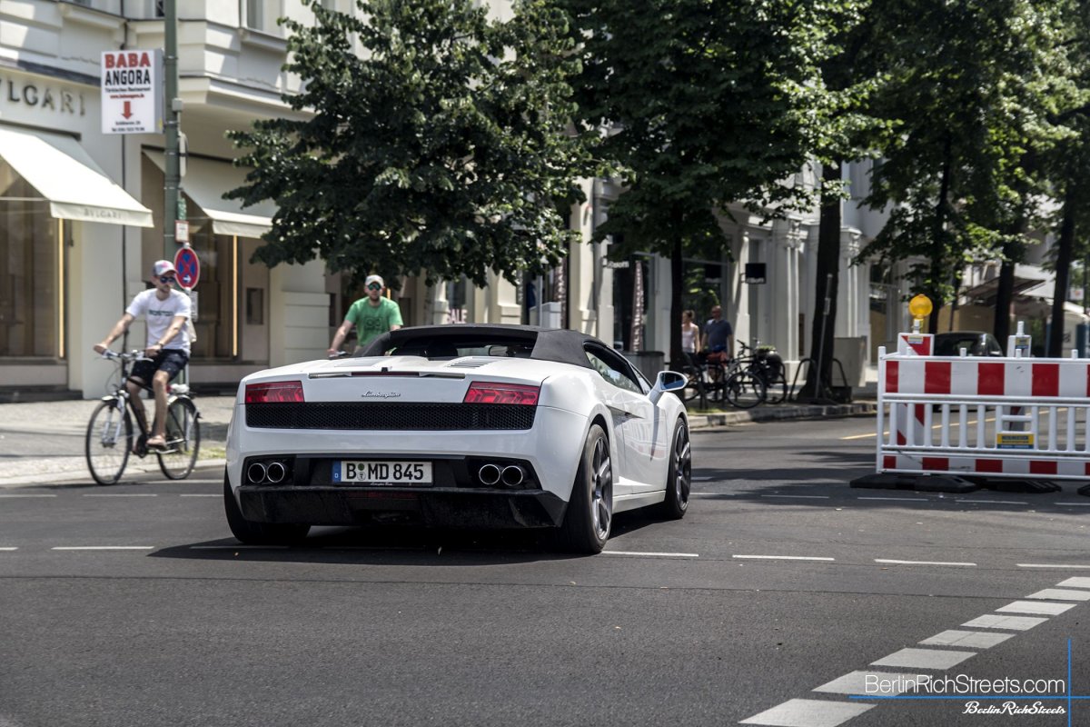 Lamborghini Gallardo LP560-4 Spyder spotted in Berlin — BerlinRichStreets