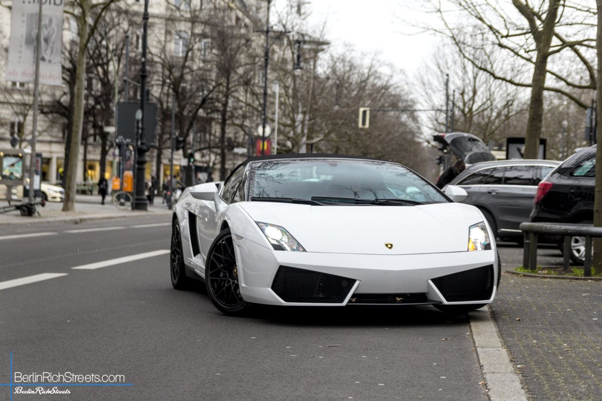 Lamborghini Gallardo LP550-2 Spyder spotted in Berlin — BerlinRichStreets