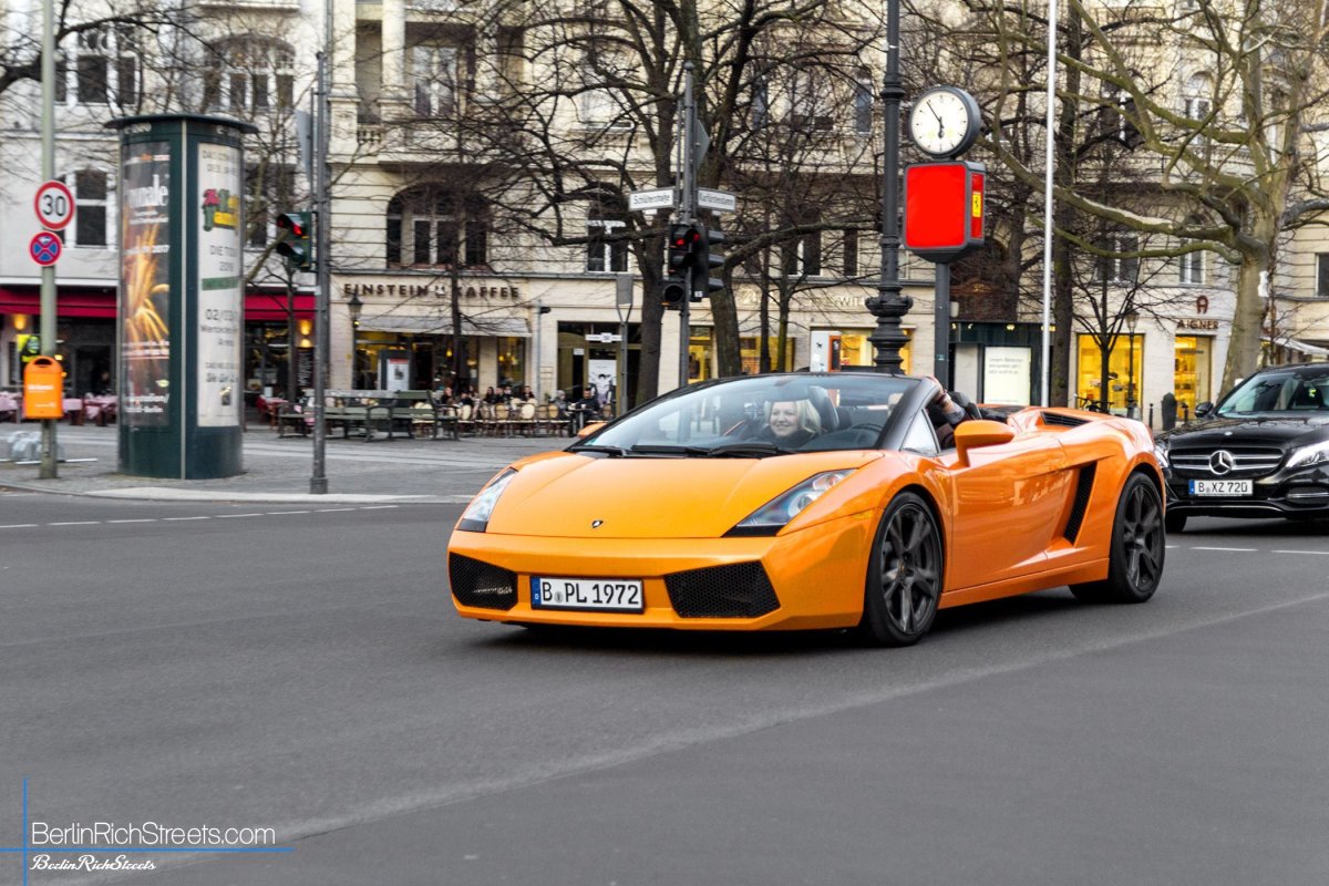 Lamborghini Gallardo Spyder spotted in Berlin — BerlinRichStreets