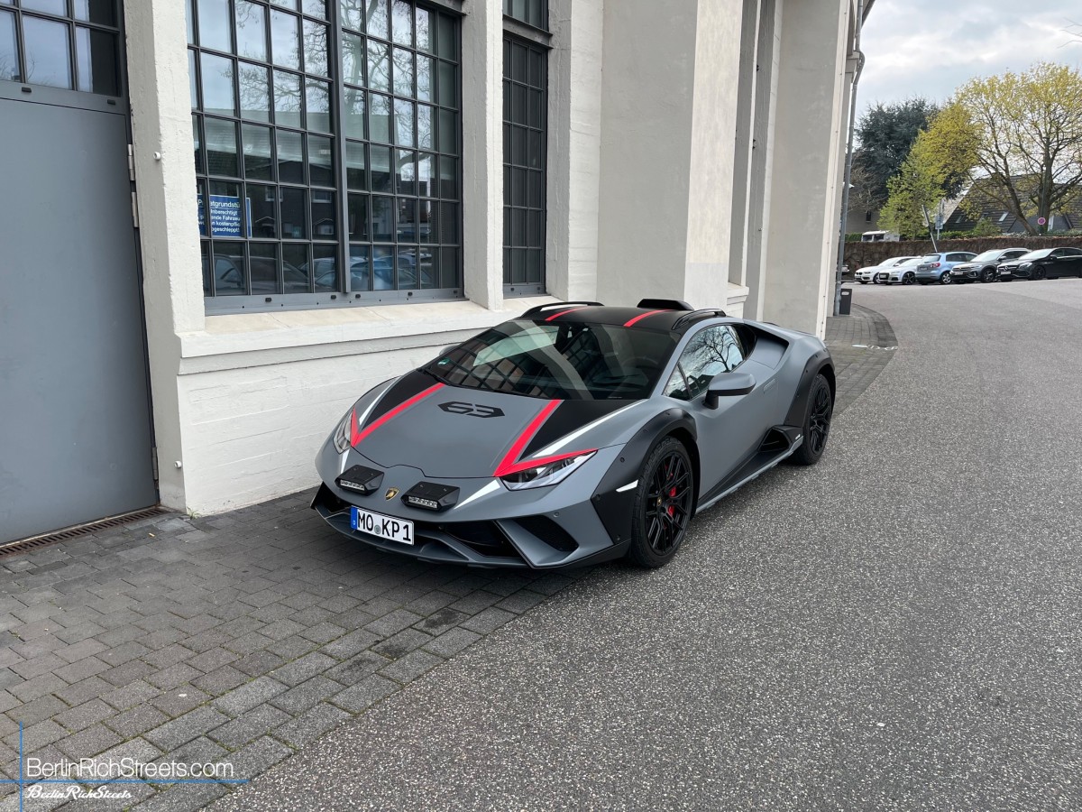 Lamborghini Huracán LP610-4 Sterrato spotted in Düsseldorf — BerlinRichStreets
