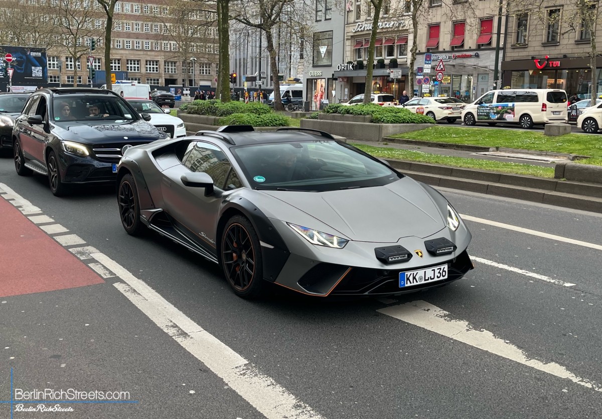 Lamborghini Huracán LP610-4 Sterrato spotted in Düsseldorf — BerlinRichStreets