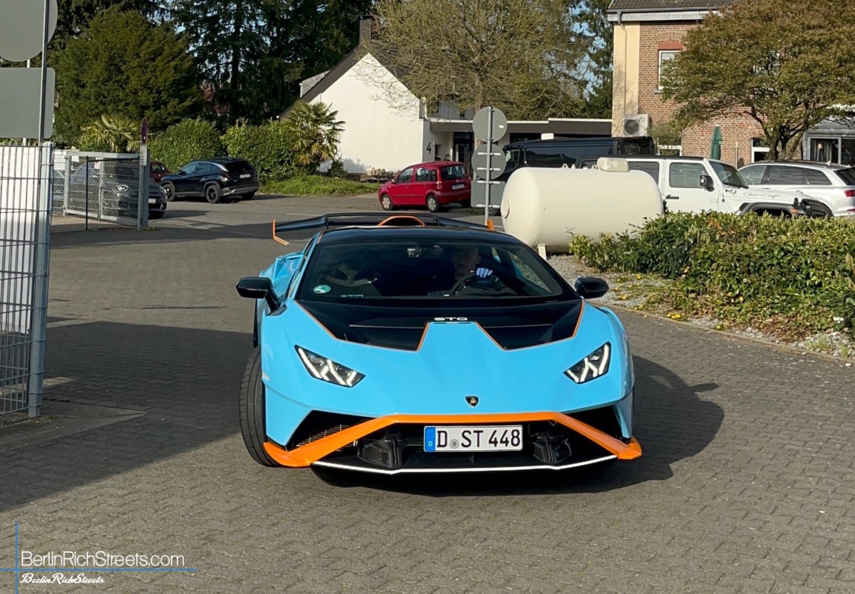 Lamborghini Huracán LP640-2 STO spotted in Mönchengladbach — BerlinRichStreets