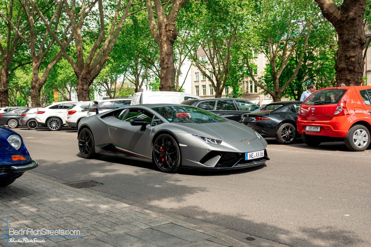 Lamborghini Huracán LP640-4 Performante spotted in Düsseldorf — BerlinRichStreets