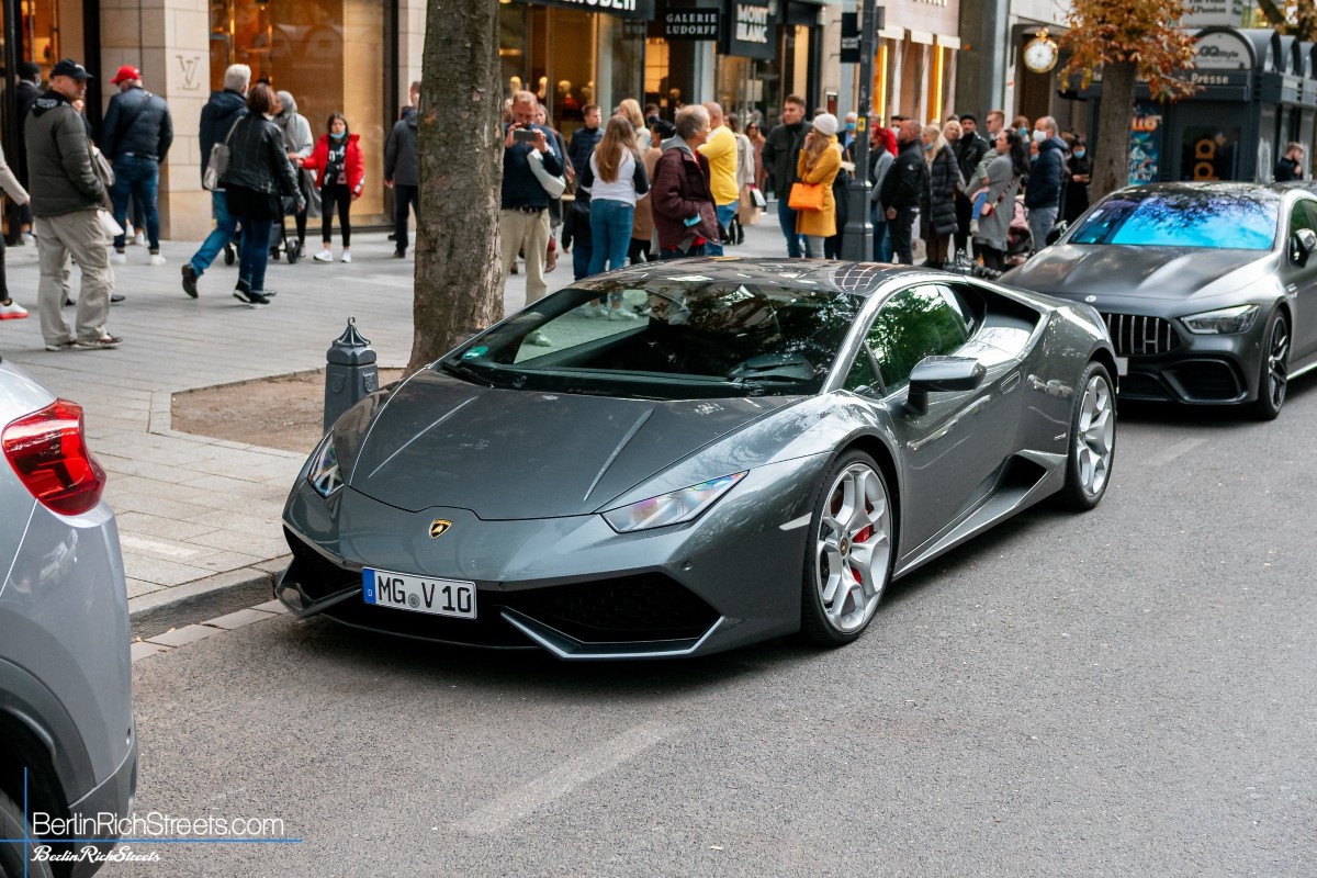 Lamborghini Huracán LP610-4 spotted in Düsseldorf — BerlinRichStreets