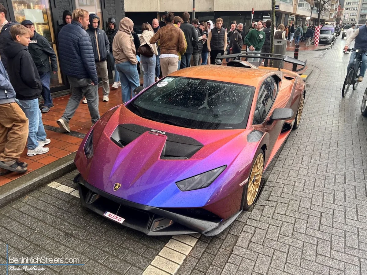 Lamborghini Huracán LP640-2 STO spotted in Knokke-Heist — BerlinRichStreets