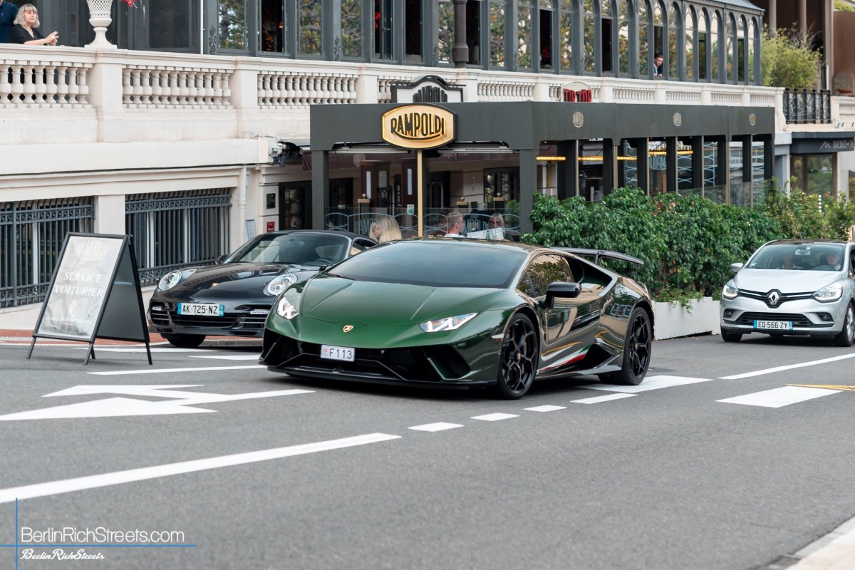 Lamborghini Huracán LP640-4 Performante spotted in Monaco — BerlinRichStreets