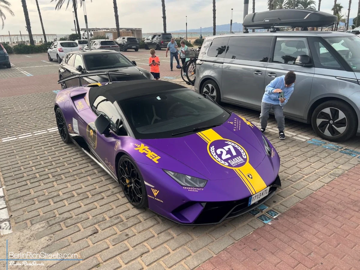 Lamborghini Huracán LP640-4 Performante Spyder spotted in Salou — BerlinRichStreets