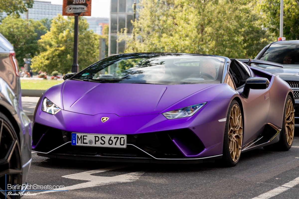 Lamborghini Huracán LP640-4 Performante Spyder spotted in Düsseldorf — BerlinRichStreets