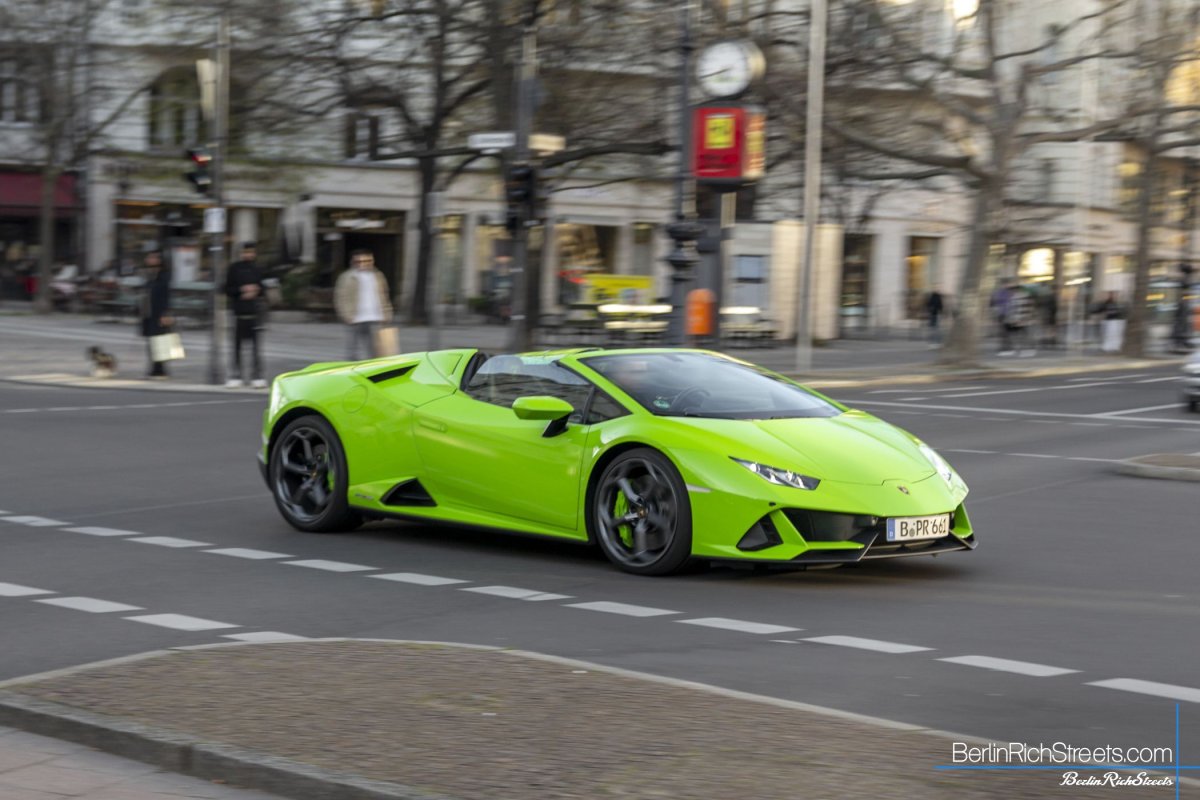 Lamborghini Huracán LP640-4 EVO Spyder spotted in Berlin — BerlinRichStreets