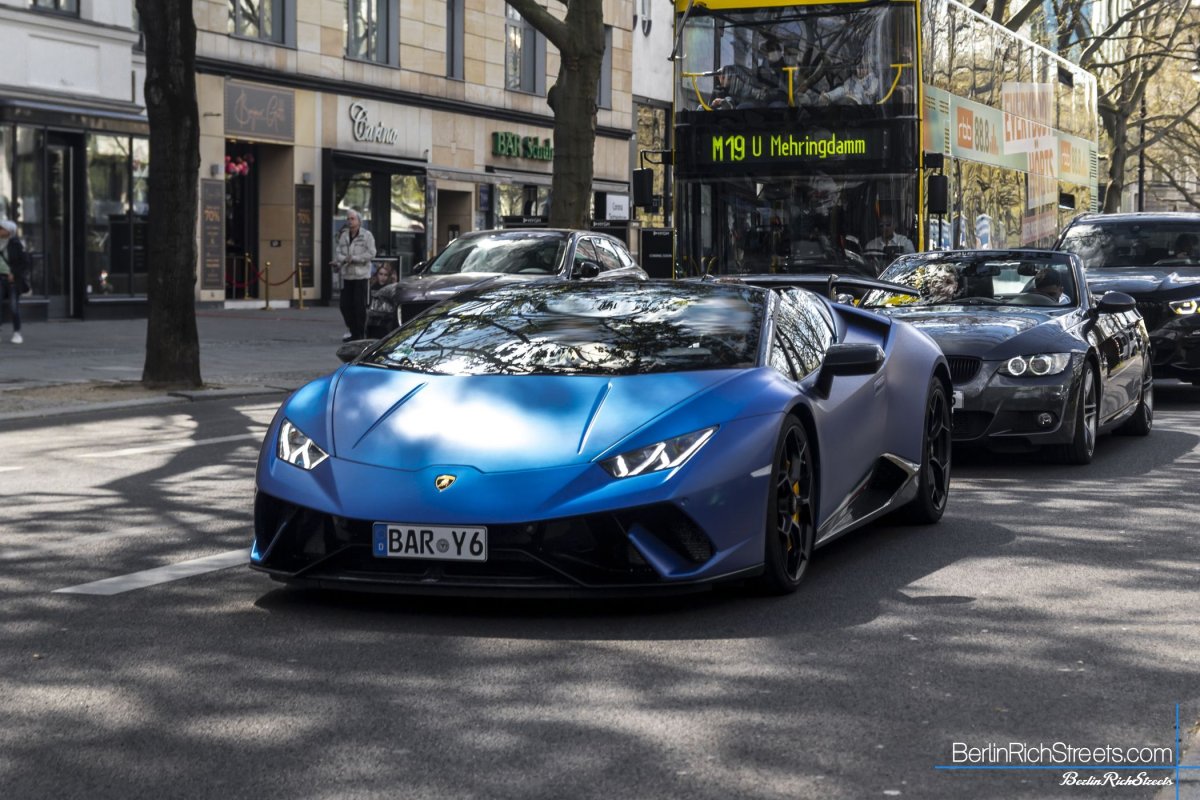 Lamborghini Huracán LP640-4 Performante Spyder spotted in Berlin — BerlinRichStreets