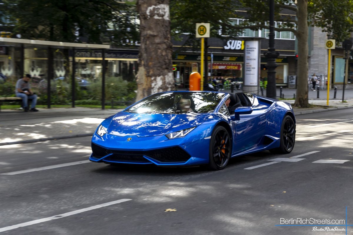 Lamborghini Huracán LP610-4 Spyder spotted in Berlin — BerlinRichStreets