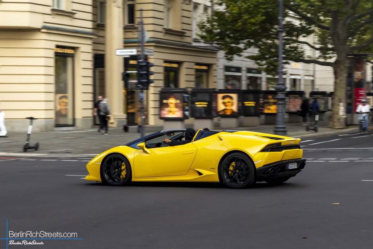 Lamborghini Huracán LP610-4 Spyder spotted in Berlin — BerlinRichStreets