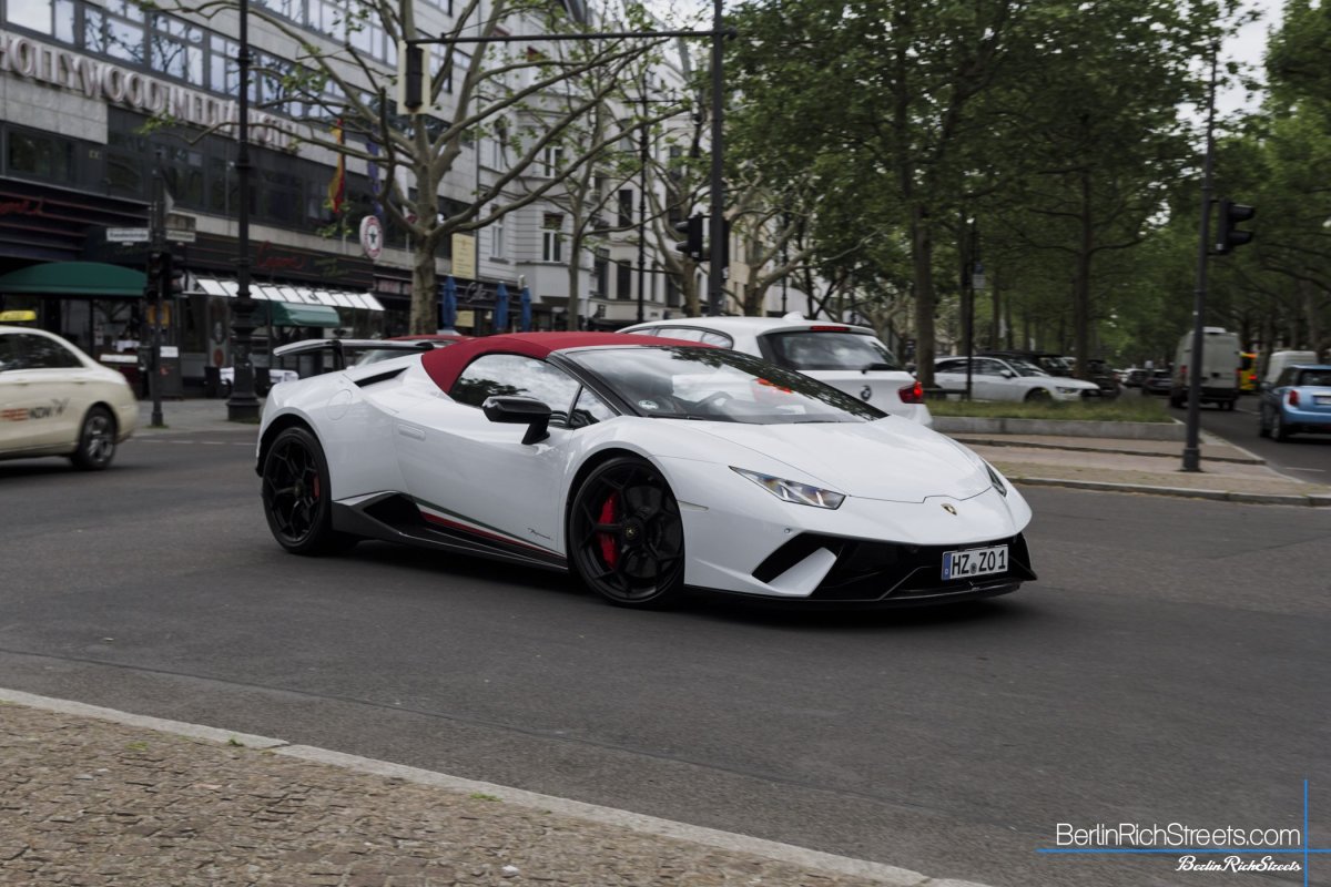 Lamborghini Huracán LP640-4 Performante Spyder spotted in Berlin — BerlinRichStreets