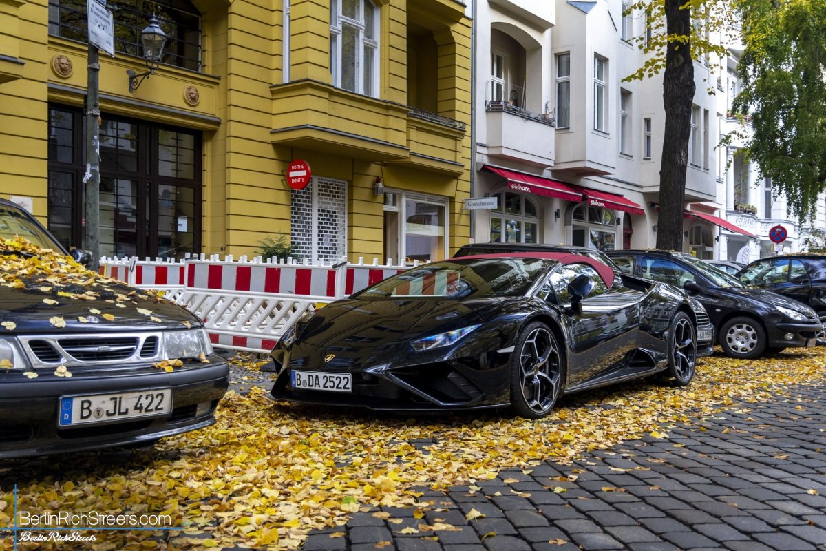 Lamborghini Huracán LP610-2 EVO RWD Spyder spotted in Berlin — BerlinRichStreets